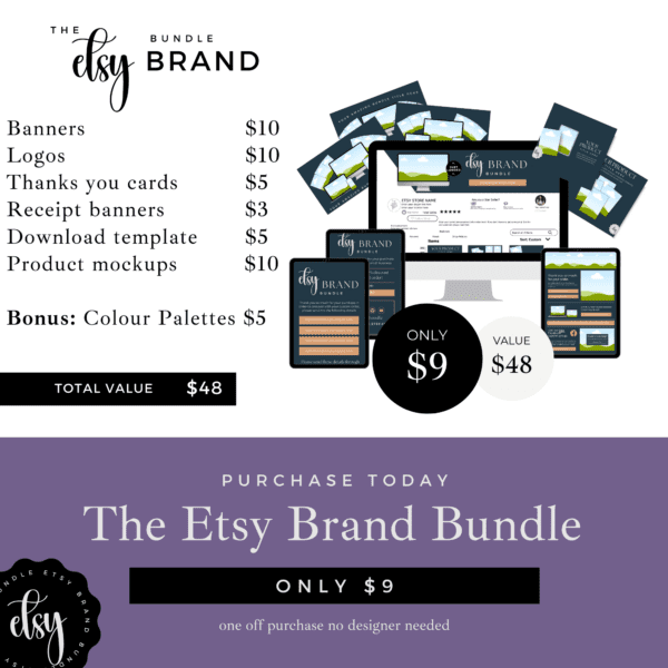 The Etsy Brand Bundle: Your Ultimate Shop Branding Solution - Image 10