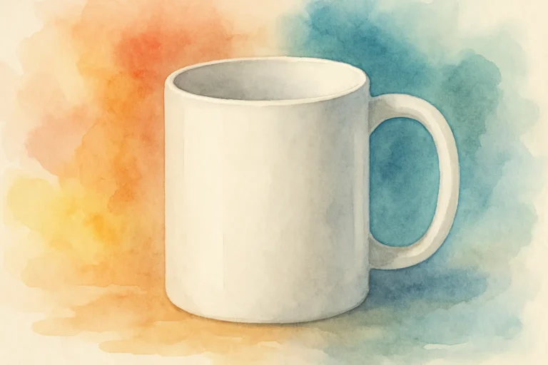 11oz Mug Wrap PNG: Size, Setup and Pressing